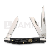 Roper Knives - Stockman Jigged Black Bone
