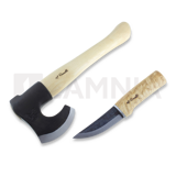 Roselli - Allround Axe short + Hunting knife, Giftbox