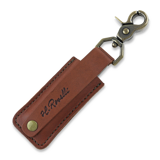 Roselli - Sharpening stone in leather sheath, trigger snapp