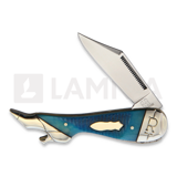 Rough Ryder - Black and Blue Leg Knife