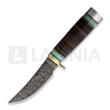 Rough Ryder - Damascus Hunter Granton Edge