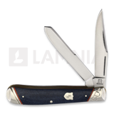 Rough Ryder - Denim Micarta Trapper