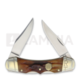 Rough Ryder - Double Lock Brown Stag Bone