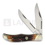 Rough Ryder - Folding Hunter Brown Stag Bone