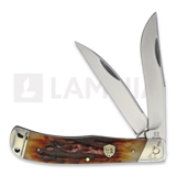 Rough Ryder - Jumbo Trapper Brown Stag Bone