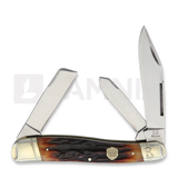 Rough Ryder - Lg Stockman Brown Stag Bone