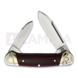 Rough Ryder - Mini Canoe Red Smooth Bone