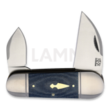 Rough Ryder Reserve - Rhino Toe Denim Micarta