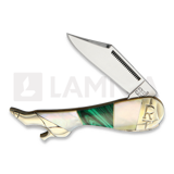 Rough Ryder - Small Leg Knife Malachite