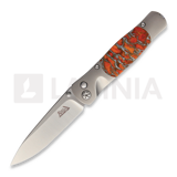 Santa Fe Stoneworks - Tesoro Button Lock, Orange Coral