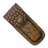 Sheaths - Leather Belt Pouch Alligator