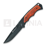 Smith & Wesson - Framelock, brown wood