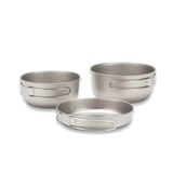 Snow Peak - 3 Piece Titanium Cookset
