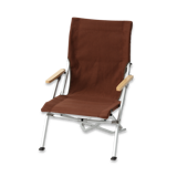Snow Peak - Low Beach Chair, braun
