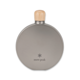 Snow Peak - Titanium Curved Flask