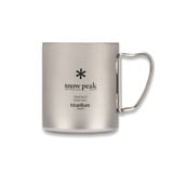 Snow Peak - Titanium Double Walled Mug - 300ml