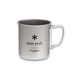 Snow Peak - Titanium Single Wall Mug - 600ml