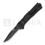 SOG - Slimjim A/O Black Clip Point