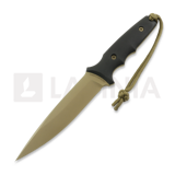 Spartan Blades - Harsey Clandestina, FDE/Black, Tan Kydex