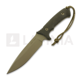 Spartan Blades - Harsey Difensa, FDE/Green, Tan Kydex