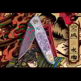 Spartan Blades - Pandia Damascus, Ronin Five Rings "Fire"