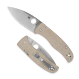 Spyderco - Bodacious Cru-Wear Brown Canvas Micarta