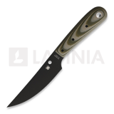 Spyderco - Bow River OD Green, чёрный