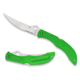 Spyderco - Catcherman Salt, Green FRN, ComboEdge SPRINT RUN