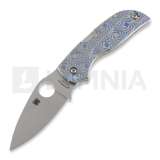 Spyderco - Chaparral Blue Stepped Titanium
