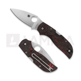 Spyderco - Chaparral Red Carbon Fiber