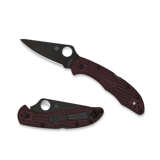Spyderco - Delica 4 Burgundy Lgtw CTS-PD#1 Sprint Run