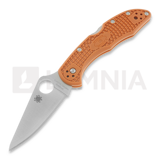 Spyderco - Delica 4 Burnt Orange Sprint Run