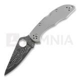 Spyderco - Delica 4 Titanium Damascus