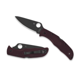 Spyderco - Endela Burgundy Lgtw CTS-PD#1 Sprint Run