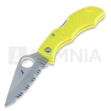 Spyderco - Ladybug 3, FRN, gul, savtakket