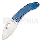 Spyderco - Lil Lum Chinese Folder Blue Nishijin Sprint Run