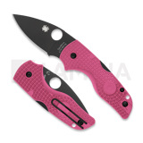 Spyderco - Lil Native Black, pink