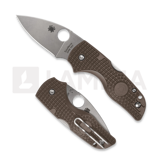 Spyderco - Lil Native Brown Lightweight CPM 15V Sprint Run