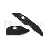 Spyderco - MicroJimbo, Black G-10, Black Blade