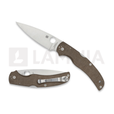 Spyderco - Native Chief Brown Canvas Micarta CPM CRU-WEAR