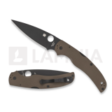 Spyderco - Native Chief Brown G-10 M390 Black Blade Sprint Run