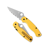Spyderco - Para Military 2 Lightweight Salt MagnaCut Spyderedge, kollane