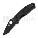 Spyderco - Persistence Lightweight Black Blade, combo edge