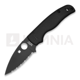 Spyderco - Shaman, spyderedge, sort