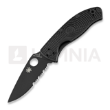 Spyderco - Tenacious Lightweight Black Blade, combo edge