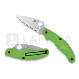 Spyderco - UK Penknife Salt Green LC200N, spyderedge