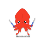 Squid Industries - Squiddly the Kawaii Squid Sticker