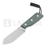 StraightLine - Digger - Stonewashed - Green Canvas Micarta