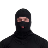Svala - Tundra Windproof balaclava, שחור