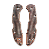 Svechnikov Workshop - Spyderco Delica 4 / Lil Matriarch Old Classic Dark Cherry